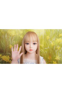 【初心者応援パック 新古超美品】WAXDOLL #GB26_1 軟性シリコンヘッド110cm バスト平 フルシリコン製