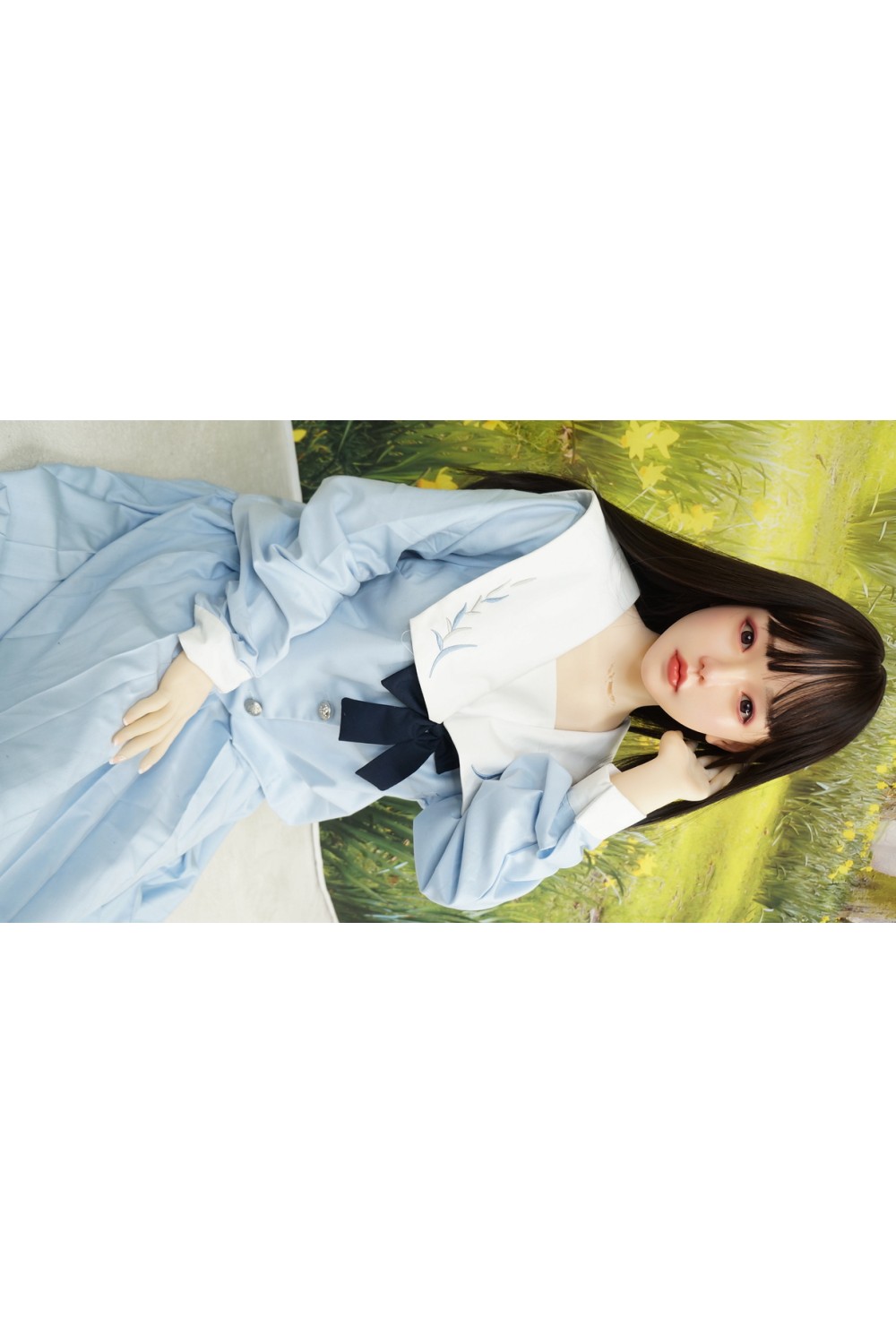 【中古】FUDOLL#7ヘッド 148cm Dカップ 中空胸 眉毛、睫毛の植毛 視点移動 EVO新骨格 肌色 ナチュラル