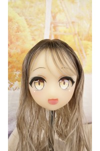 【中古】【O新古超美品】Aotume Doll #カスタムヘッド単品(145cm推奨)