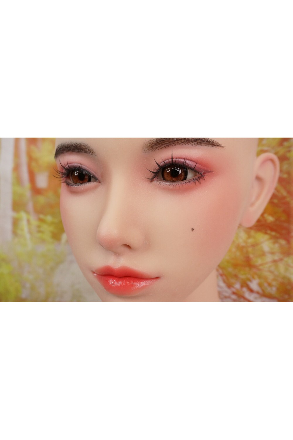 【中古】【O初心者応援パック 中古超美品ホール未使用品】FUDOLL #J032 小北軟性シリコンヘッド（口開閉機能+リアル口腔付き) 軟性シリコンヘッド163cm Eカップ【フルシリコン製】【オプション多数】