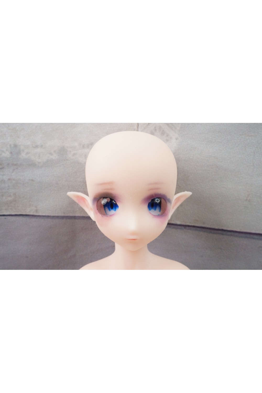 【中古】MOZU DOLL #雪儿(xueer) ヘッド63cm フルシリコン製 純正ドールスタンド付属