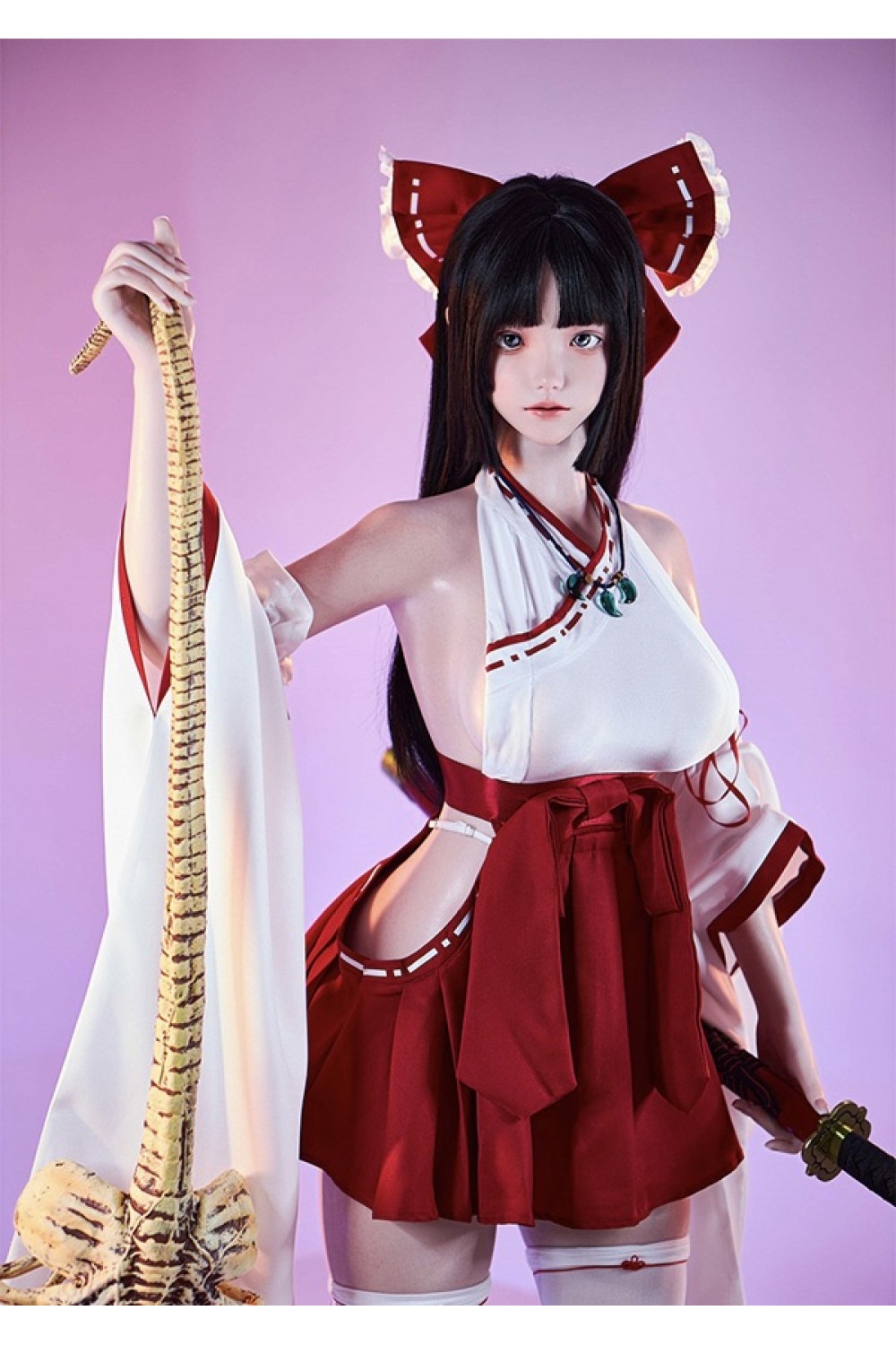 【新品】FUDOLL #J024小璐（口開閉機能+リアル口腔付き） (シリコンヘッド＋TPEボディ) 157cm F-cup FUD 0041
