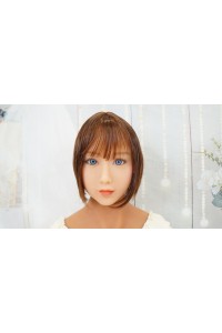 【中古】TPEドール #74ヘッド 160㎝ Iカップ 中空胸 自立加工 新骨格 肌色 日焼け