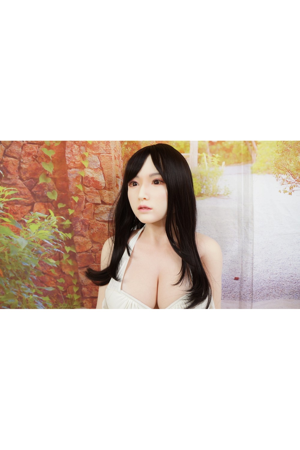 【中古】Top Sino Doll #T1 90cm 腕付きトルソー Fカップ 各所柔らか仕上げ 全身RRSメイクOP 眉毛、下まつげ植毛OP 口開閉OP 指関節 日焼け痕メイクOP 新骨格 肌色 ナチュラル