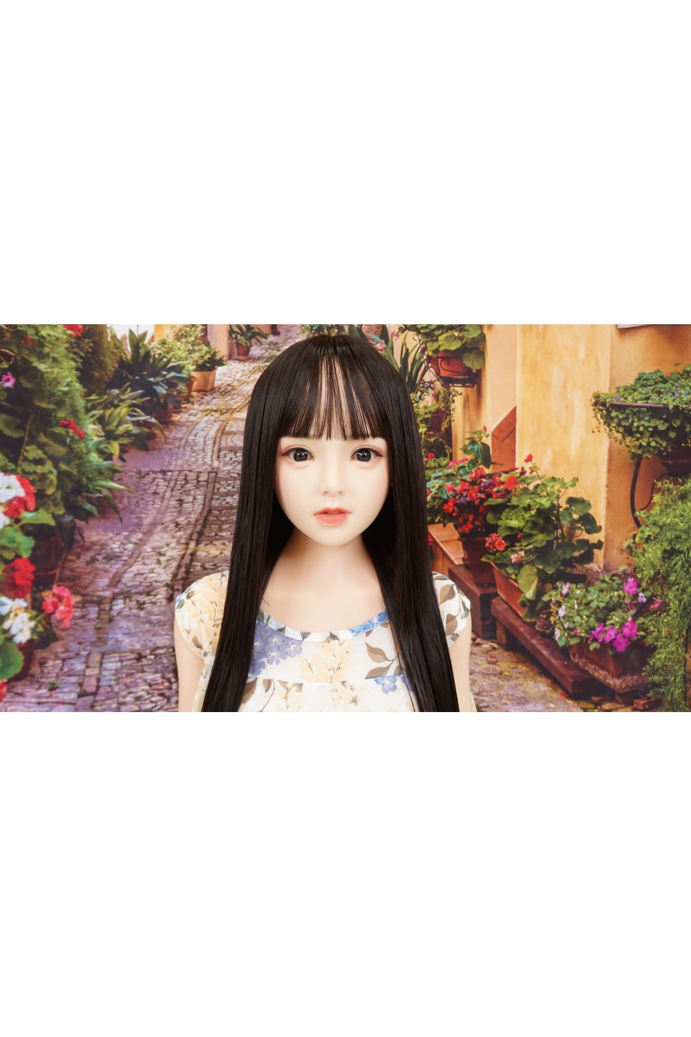 【初心者応援パック 中古】Bezlya Doll #鈴蘭 硬質シリコンヘッド 149cm Cカップ 衣装付属 高級職人メイクOP ボディ超リアルメイクOP 睫毛と眉毛の植毛 ゼリー胸 視点移動 EVO新骨格 肌色 ナチュラル