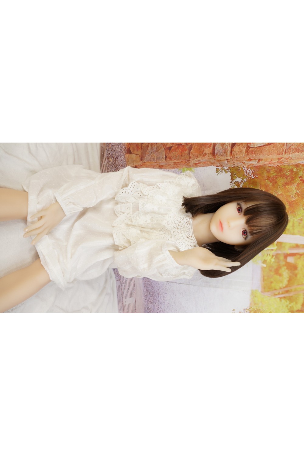 MOMODOLL #りのRino 138cm 微乳 自立加工OP EVO骨格 肌色 ノーマル