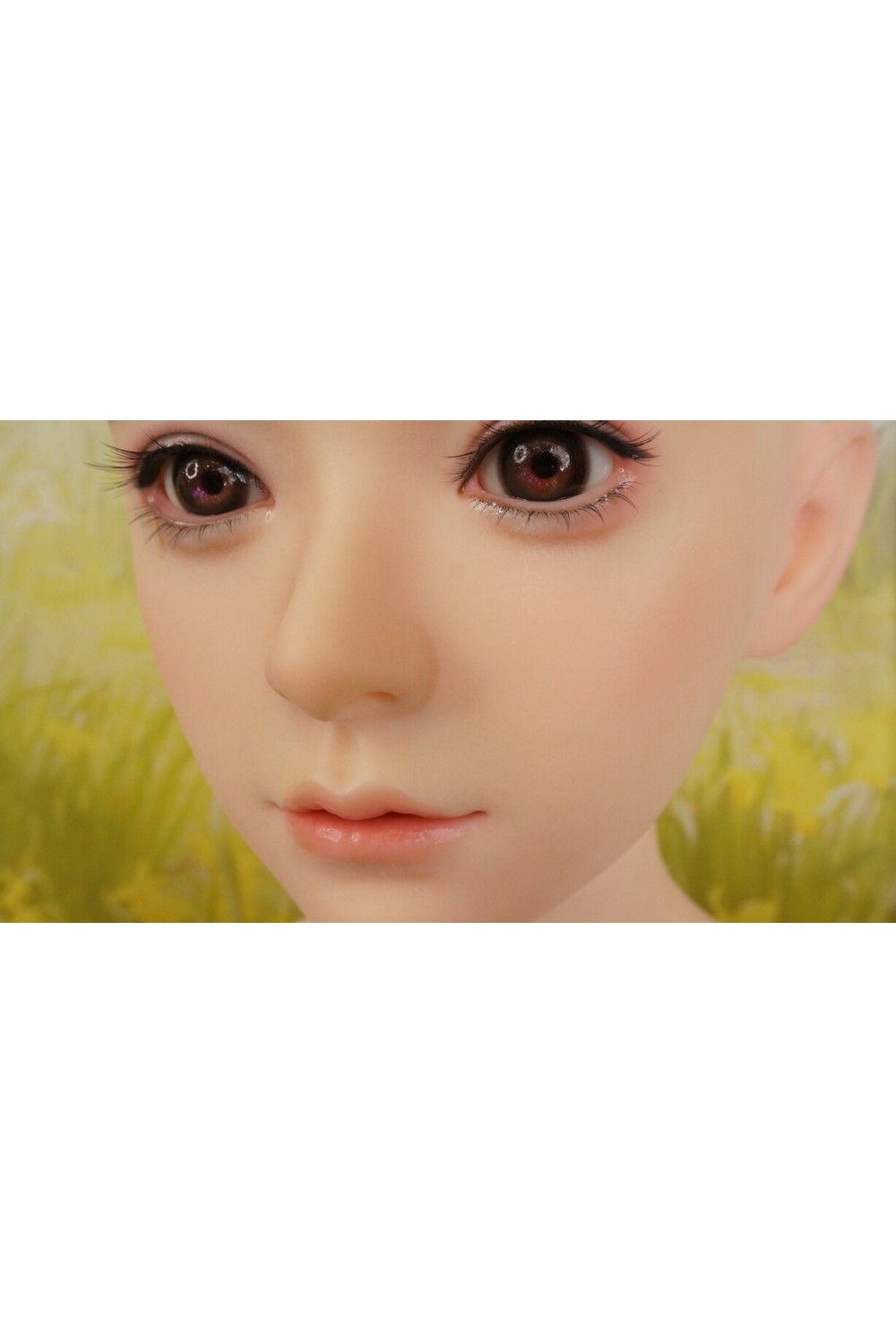 【中古】【O初心者応援パック 新古超美品ホール未使用品】蛍火日記 #琉璃（liuli） 硬めシリコンヘッド（口開閉機能あり、オーラル可能、眉毛と睫毛植毛付き） 151cm Aカップ 膣の吸弁機能: 外部ユニット式OP 【スーパーソフト版】【フルシリコン製】【オプション多数】