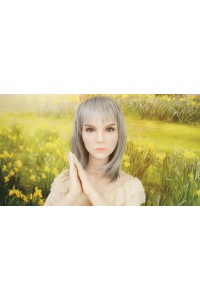 【中古】SilikoDoll #J3ヘッド 165cm Iカップ 各所柔らか仕上げOP ボディリアルメイク 自立加工OP(ハードフィート)視点移動 EVO骨格 肌色 ナチュラル