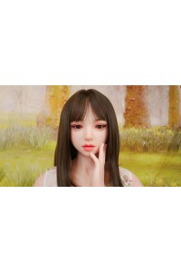 【初心者応援パック 新古超美品ホール未使用品】アート技研(Art-doll)#A6佳奈シリコンヘッド(ほくろ無し)-オーラル可能(舌付き)+顎関節OPあり 158cm DカップM16ジョイント汎用版 衣装付属 超リアルメイク 胸の柔らか仕上げ ハードハンドOP ハードフィートOP 眉毛と睫毛の植毛OP 指関節 視点移動 新骨格 肌色 ピンク