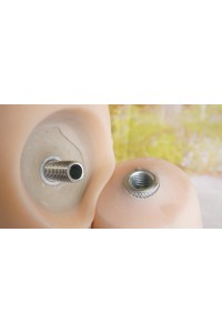 【0新品訳あり即納品 ホール未使用品】Cosdoll #7ヘッド 148cm ビック胸 中空胸 三点音声OP 自立加工OP 肌色 ナチュラル
