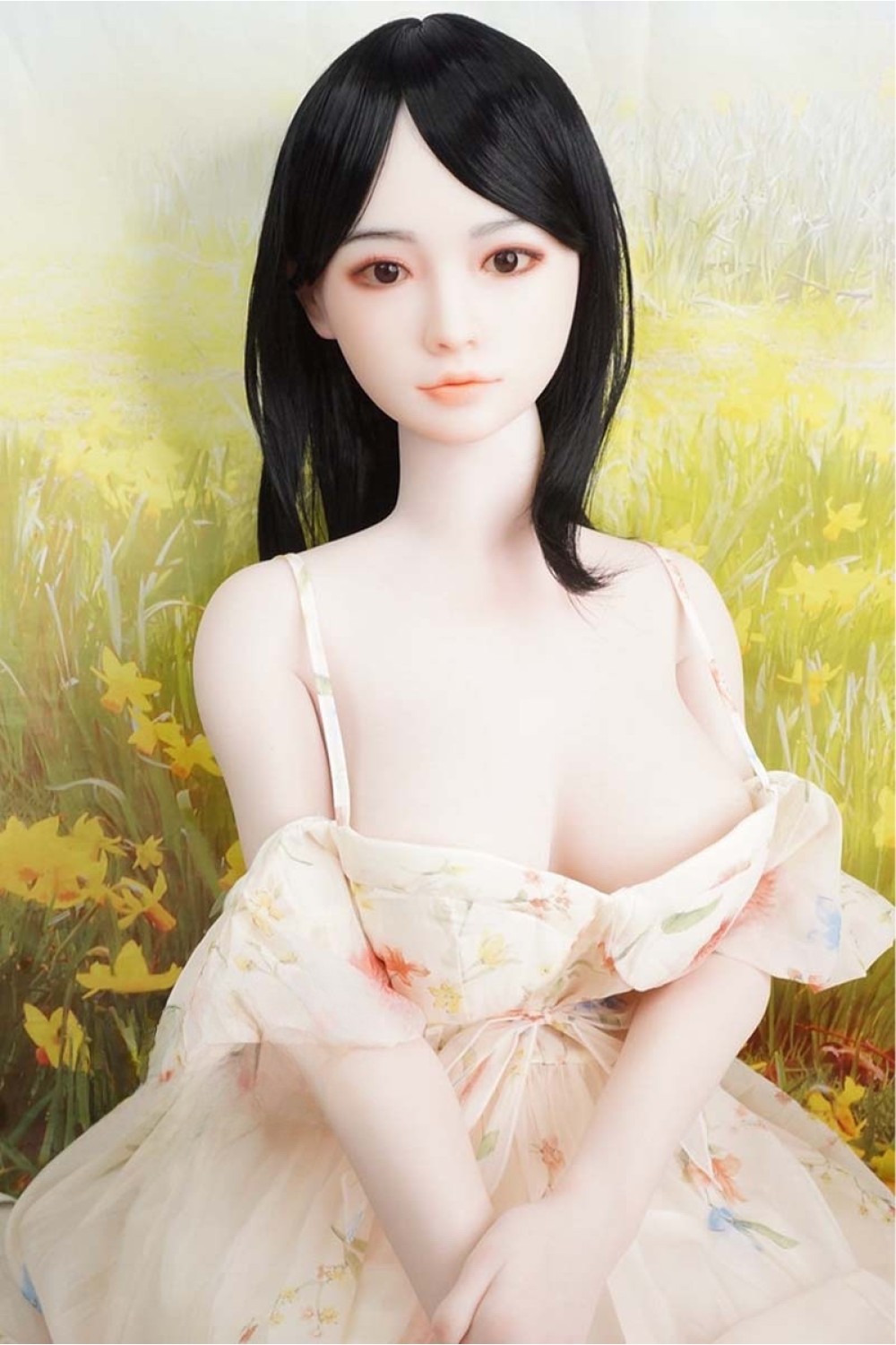 【中古】【初心者応援パック 中古超美品】Yearndoll 163cm Eカップ+COSDOLL #23-3 軟質シリコンヘッド (口の開閉機能付き)【フルシリコン製】