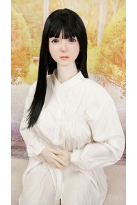 【中古】【初心者応援パック 中古美品】SHEDOLL #城之内 真弓硬質シリコンヘッド 職人メイク 髪の毛の植毛OP 158cm Cカップ【CR超ソフト】