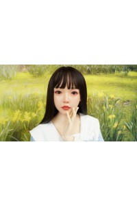 【中古】FUDOLL#7ヘッド 148cm Dカップ 中空胸 眉毛、睫毛の植毛 視点移動 EVO新骨格 肌色 ナチュラル