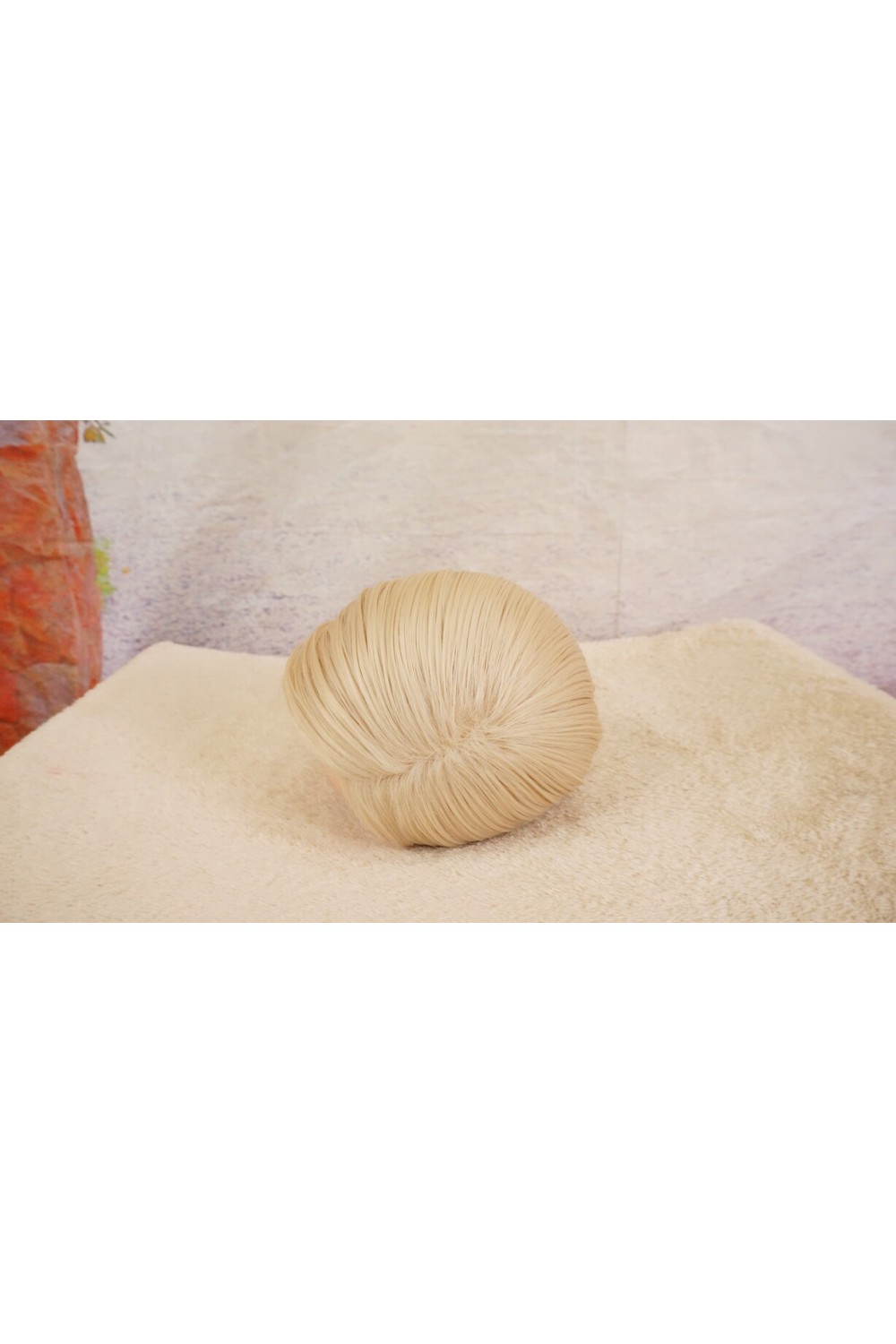 【O国内検品済 新品未使用即納品】 DollHouse168 色気美人 #Kasumi 髪の毛の植毛OP シリコンヘッド単品(90〜95cm推奨)(白髪)
