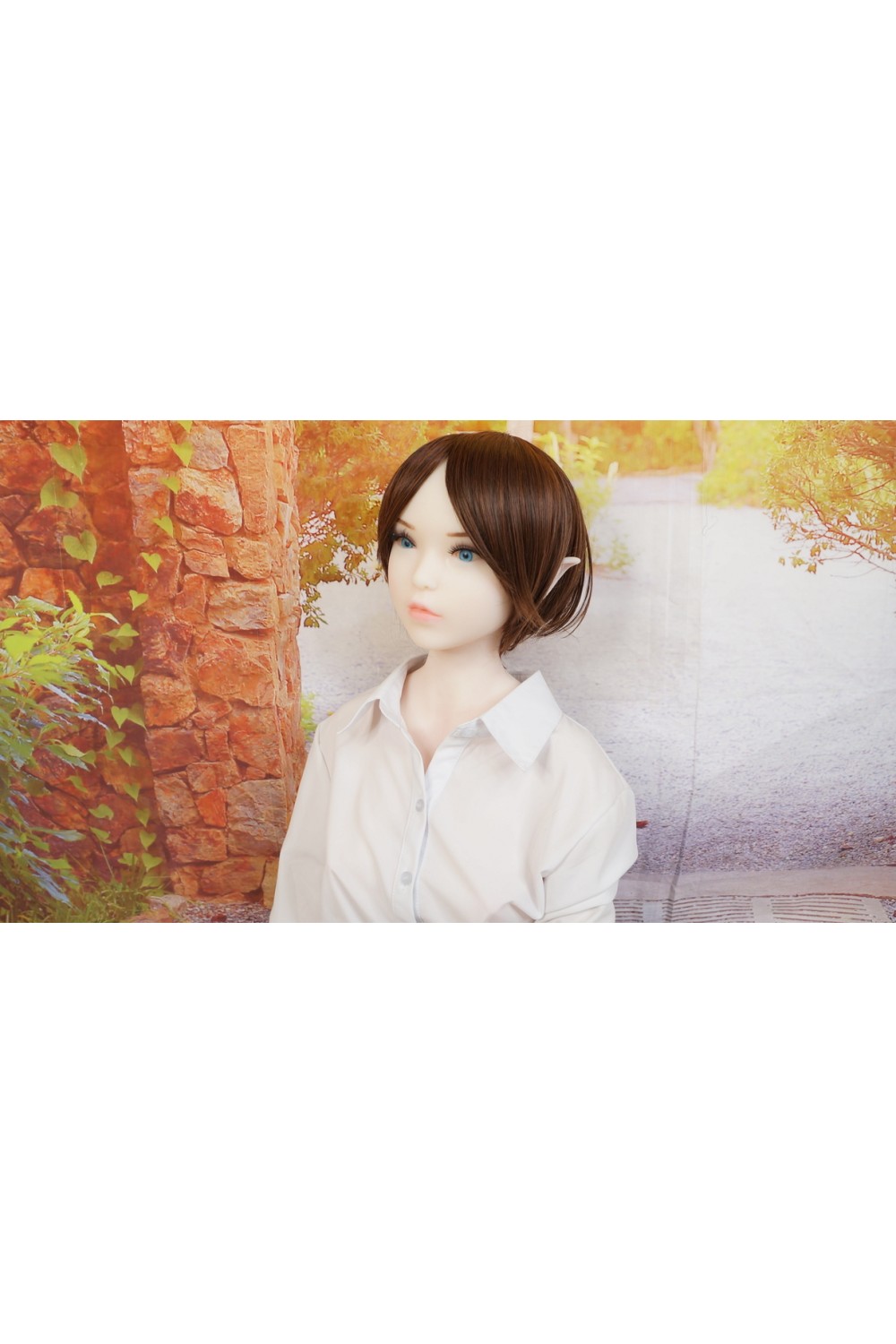 Piper Doll #Phoebe Elf ears 130cm シームレス ラブドール ゼリー胸 各所柔らか仕上げOP 自立加工 視点移動 ボディ リアルメイク EVO骨格 肌色 ホワイト