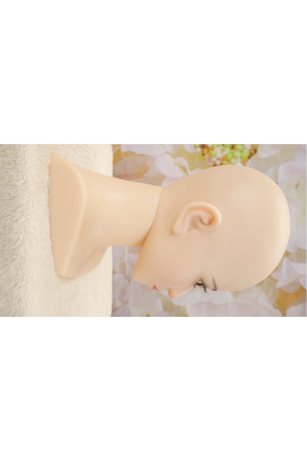 【新品未使用品】【マスターピース】世界に一つだけ MZR Doll #オーダーメイド頭部 眉毛と睫毛の植毛 視点移動 シリコンヘッド単品