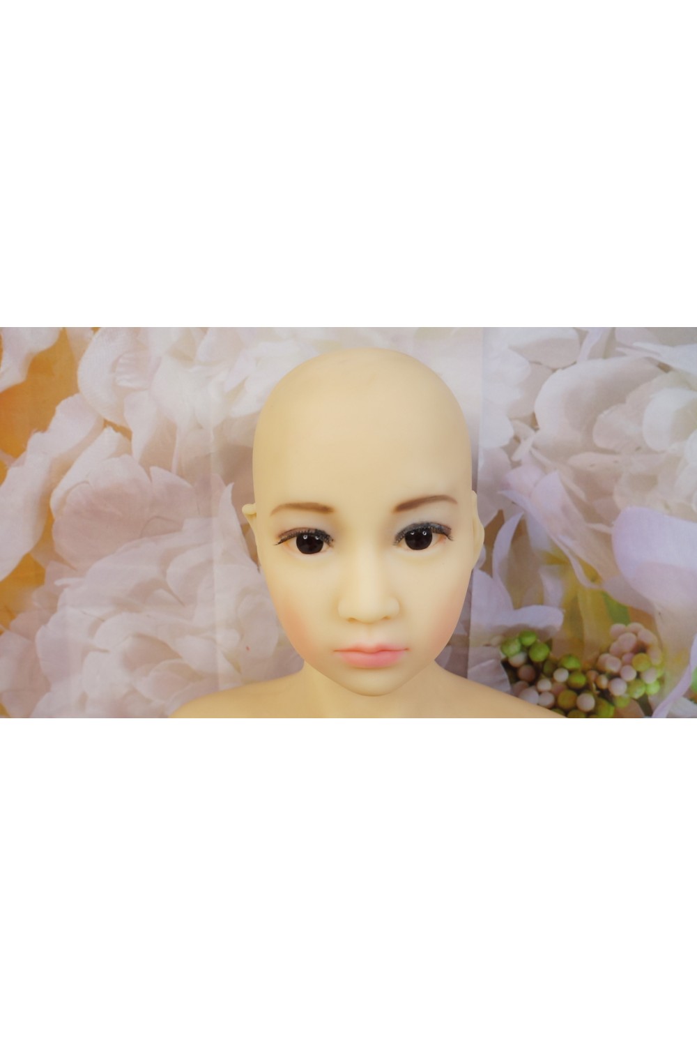 AXB Doll ＃A15+#A84 155cm バスト小 視線移動 新骨格 肌色 ホワイト