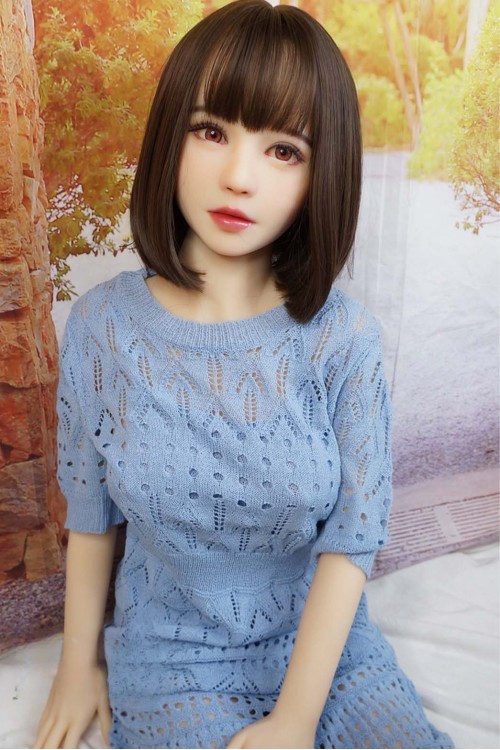 【新古美品ホール未使用品】 Real Girl #R6ヘッド 155cm Cカップ 軽量版ボディ ゼリー胸 高級職人メイク 植毛仕様 自立加工 肌色 ナチュラル