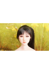 【中古】【O初心者応援パック 新古超美品ホール未使用品】Minidoll #学生シリコンヘッド 75cm バスト中 【フルシリコン製】