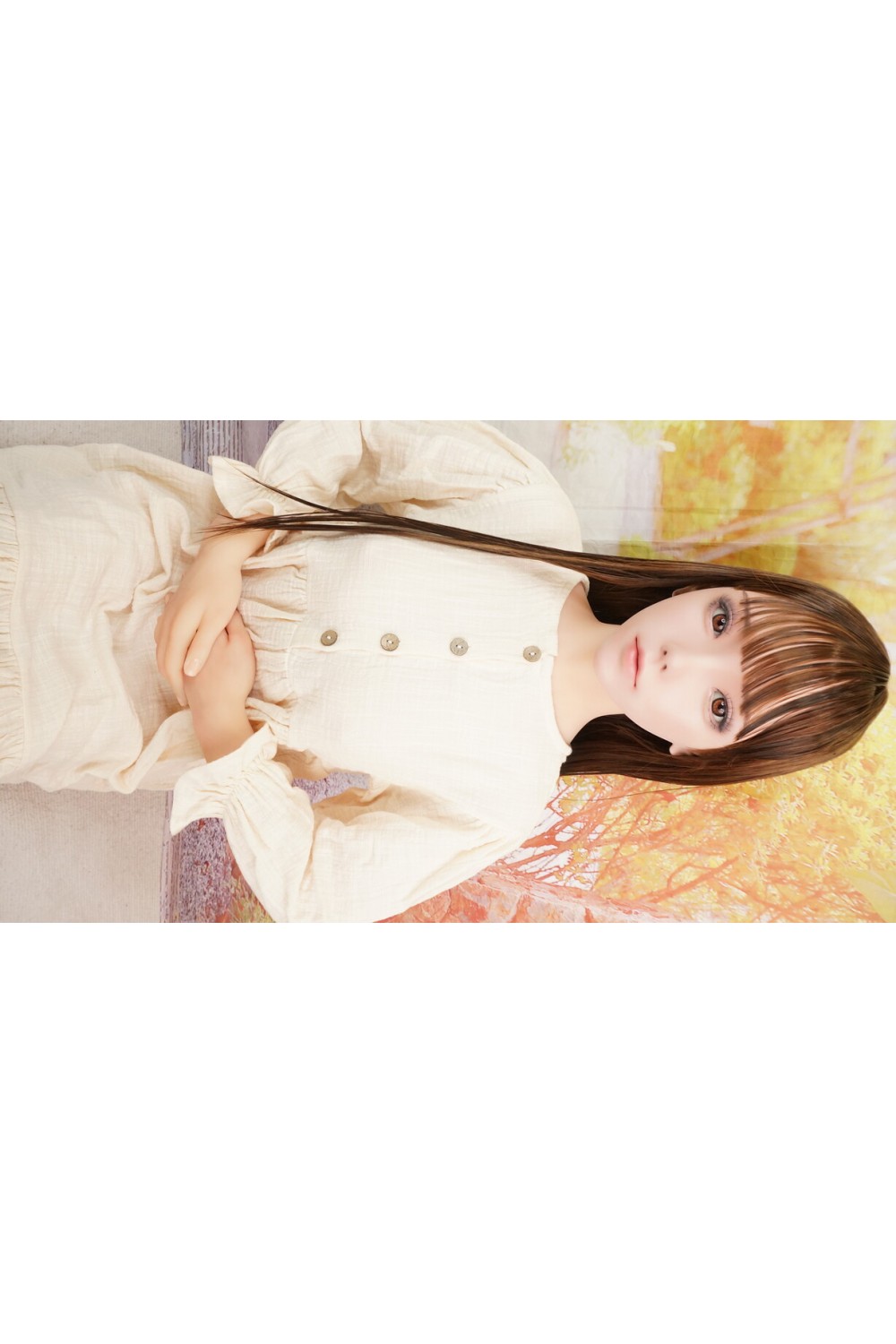 【中古】【O初心者応援パック 中古ホール未使用品】FUDOLL #J024 小璐（xiaolu）軟性シリコンヘッド 口開閉機能+リアル口腔付きOP 150cm Bカップ ボディリアルメイクOP 【オプション多数】