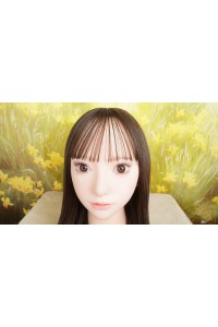 【O中古美品】蛍火日記 #莲（Lian）軟性シリコンヘッド（オーラル可能、描く眉毛と付け睫毛） 単品(160〜170cm推奨)