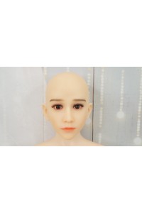 【中古】WM Dolls #85ヘッド＋Real Girl 157cm Fカップ(A工場製) ゼリー胸 自立加工OP 視点移動 EVO新骨格 肌色 ナチュラル