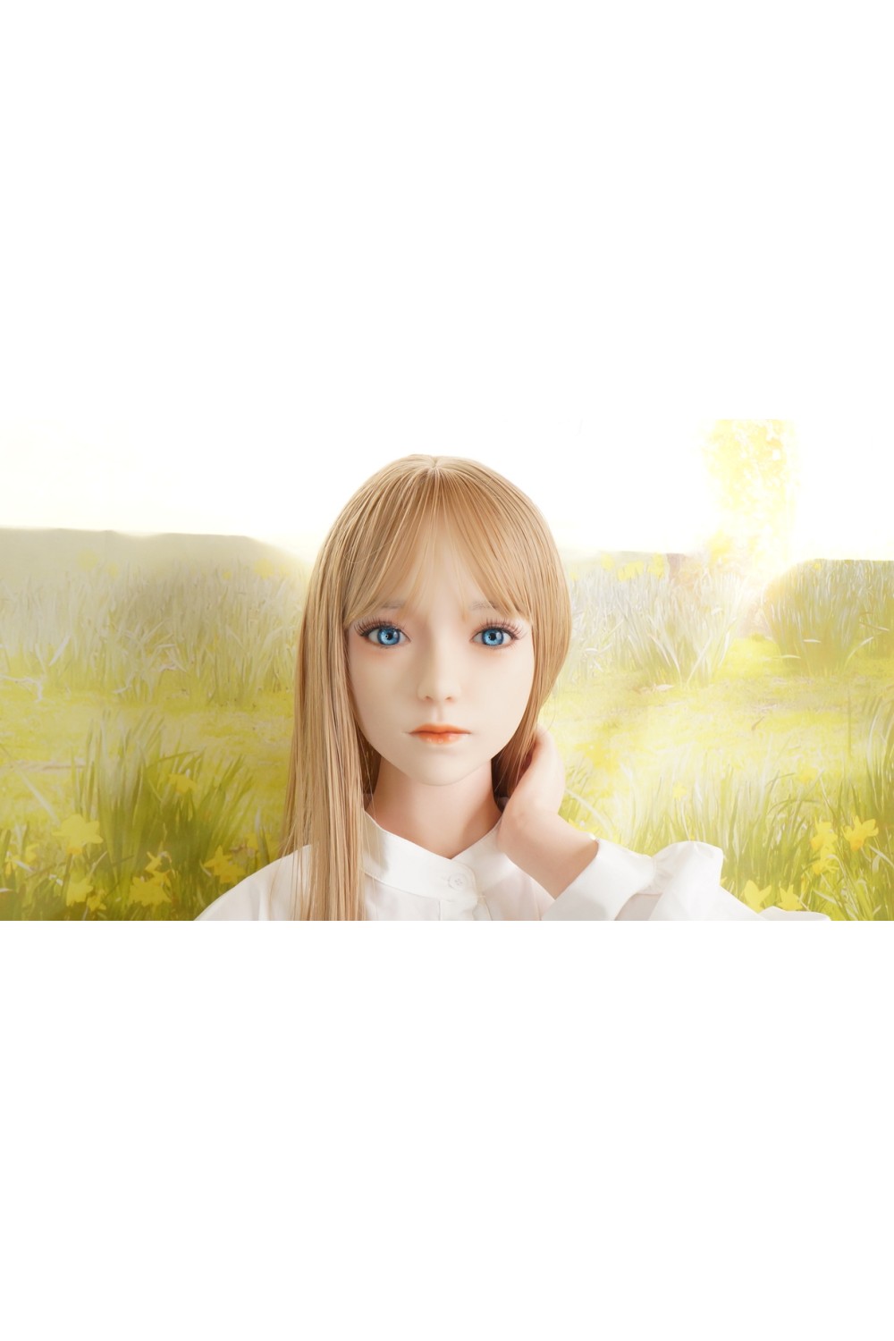 【初心者応援パック 中古超美品】 SHEDOLL #蔷薇 (Qiangwei)2.0 メイク 模擬口腔+オーラル機能＋顎関節ありの軟質シリコンヘッド 158cm Cカップ【フルシリコン製】