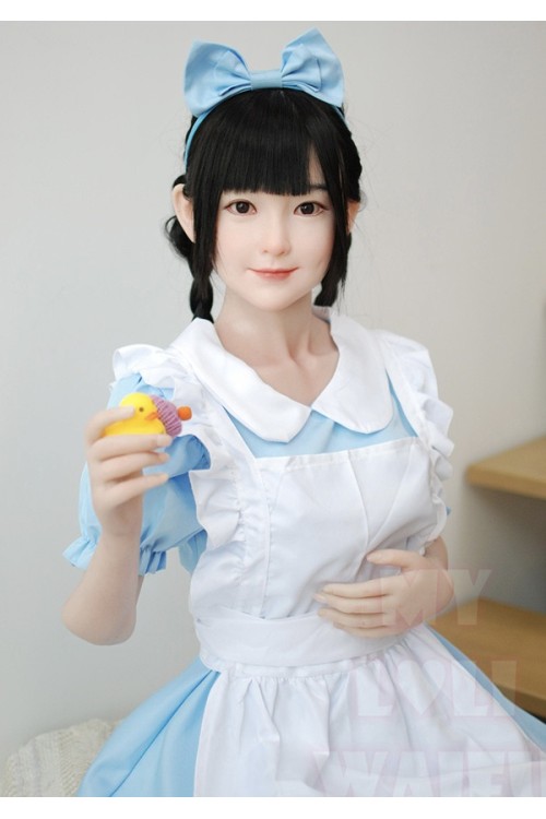 【新品】My Loli Waifu 略称MLWロり系ラブドール フルシリコン製 138cm Bカップ Rena頭部 メイク選択可能 MLW 0034
