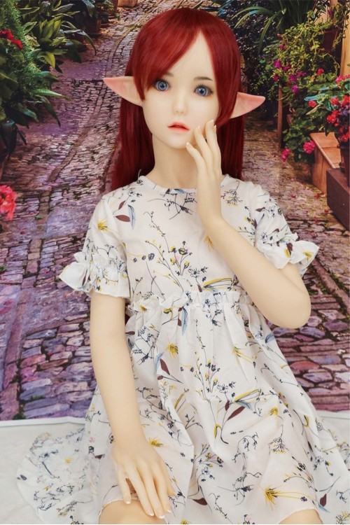 【初心者応援パック 中古】EXDOLL（アルテトキオ）等身大シリーズ145cm-（小胸）#NINA(elf) 衣装付属 ネイルOP 指ワイヤー加工OP 視点移動ありOP 骨格 グリップタイプ 肌色 ホワイト