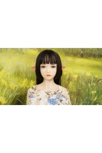【初心者応援パック 中古】EXDOLL（アルテトキオ）#NINA(elf) 145cm+（巨乳）衣装付属 視点移動OP 指ワイヤー加工OP ネイル（付け爪)OP 骨格：グリップタイプ 肌色 クリーム