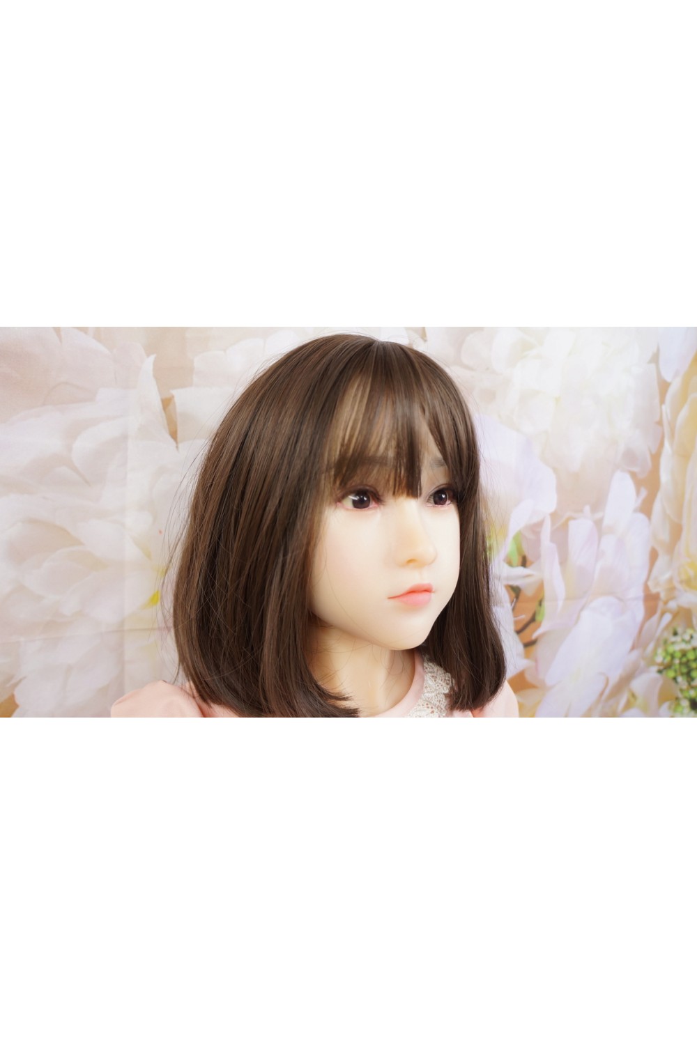 MZRDOLL(美造人) 138cm 貧乳 ＃梨花ちゃん シリコンヘッド＋TPEボディ 軟性シリコン製ヘッド 植毛仕様 自立加工 視線移動