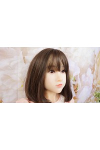 MZRDOLL(美造人) 138cm 貧乳 ＃梨花ちゃん シリコンヘッド＋TPEボディ 軟性シリコン製ヘッド 植毛仕様 自立加工 視線移動