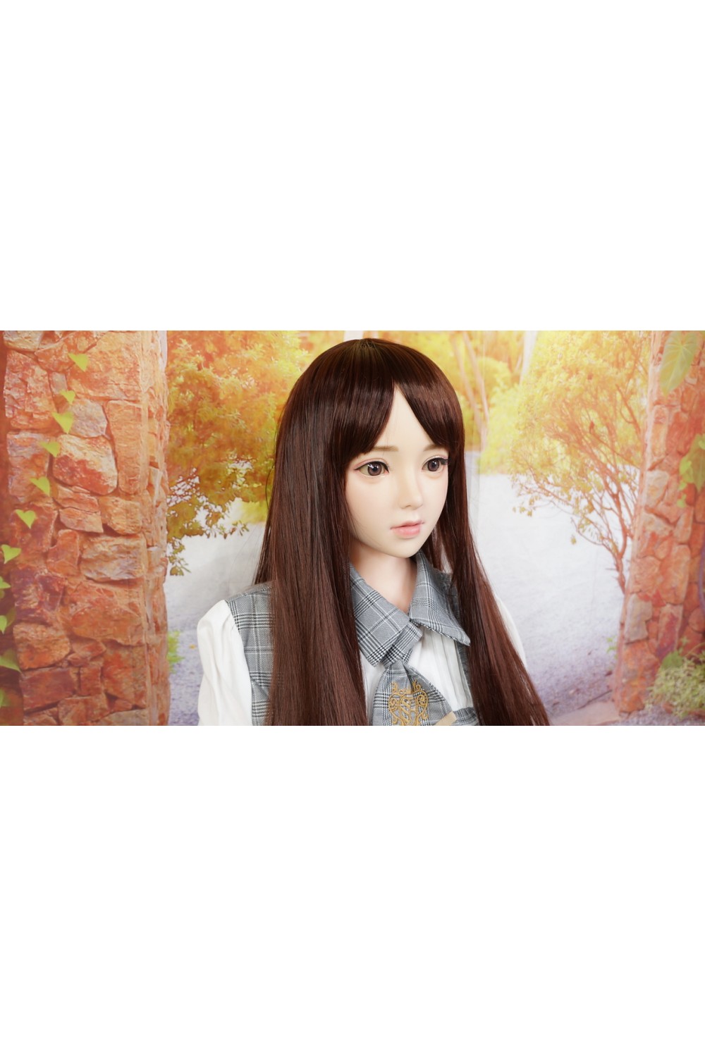 【初心者応援パック 中古】Bezlya Doll #鈴蘭 149cm Cカップ シリコンヘッド 衣装付属 ゼリー胸 眉毛、睫毛植毛 高級職人メイクOP 超リアルメイクOP 自立加工OP 眼球移動 EVO新骨格 肌色 ノーマル