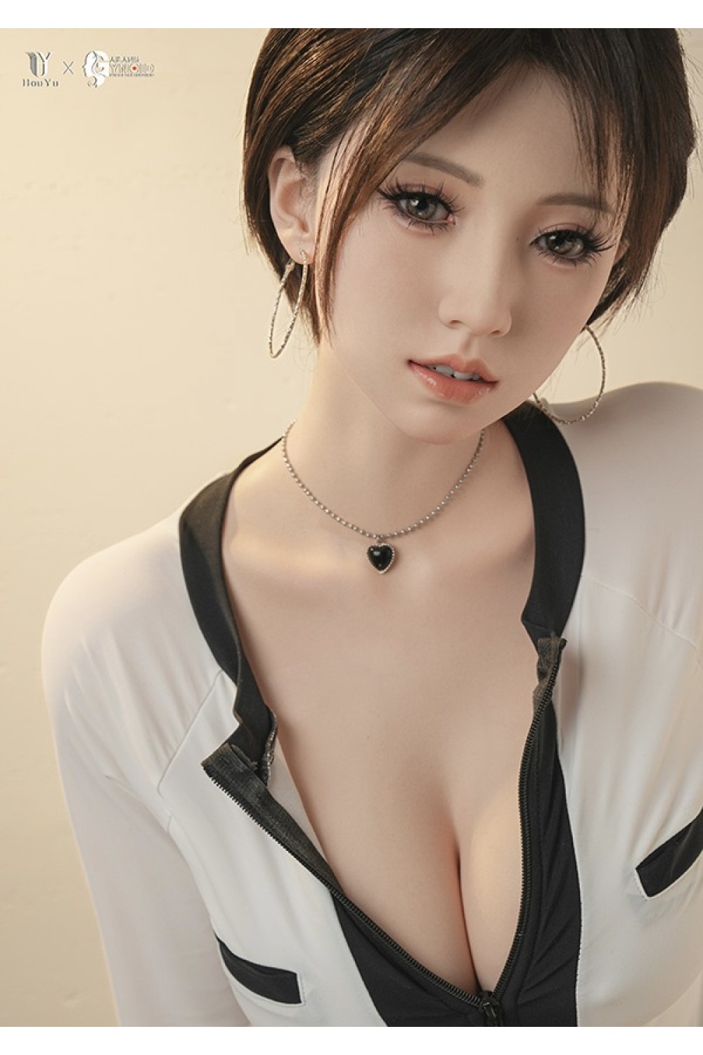 【新品】Houyu&RZRDOLLコラボ製品 フルシリコン製ラブドール No.20 163cm Eカップ Delux-究極版 希純ヘッド「R」シリーズ OL系ダッチワイフ RZR 0064