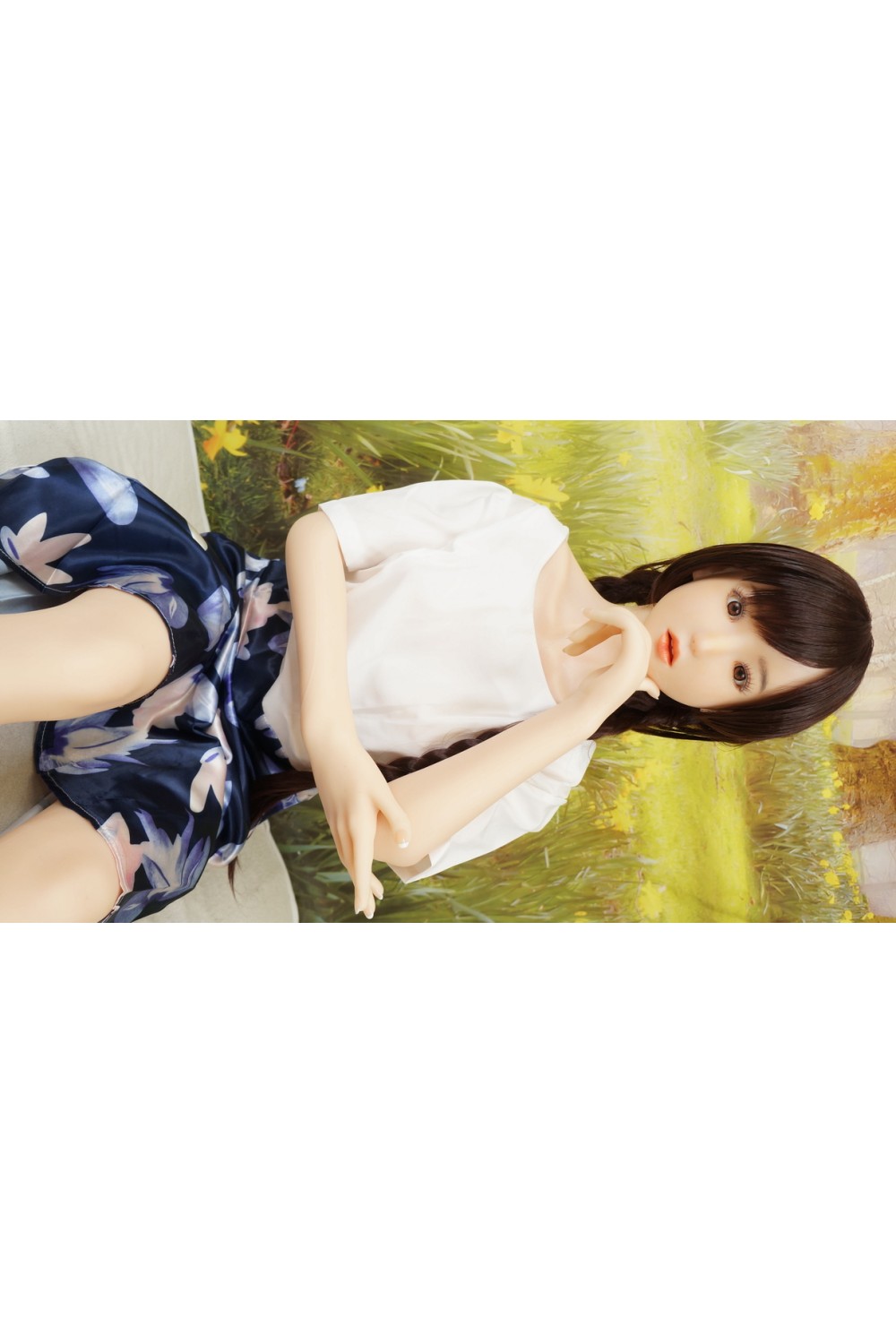 【初心者応援パック 美品】EXDOLL（アルテトキオ）#Wakana(Type E)ヘッド145cm 普通胸 衣装付属 ネイル（付け爪）OP 指ワイヤー加工OP 視点移動OP 骨格 グリップタイプ 肌色 クリーム