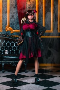 【新品】フルシリコン製 アニメドール 凹凸咪 Aotume 155cm Hカップ 欧米風#1ヘッド 及びボディー材質選択可能 AOT 0001