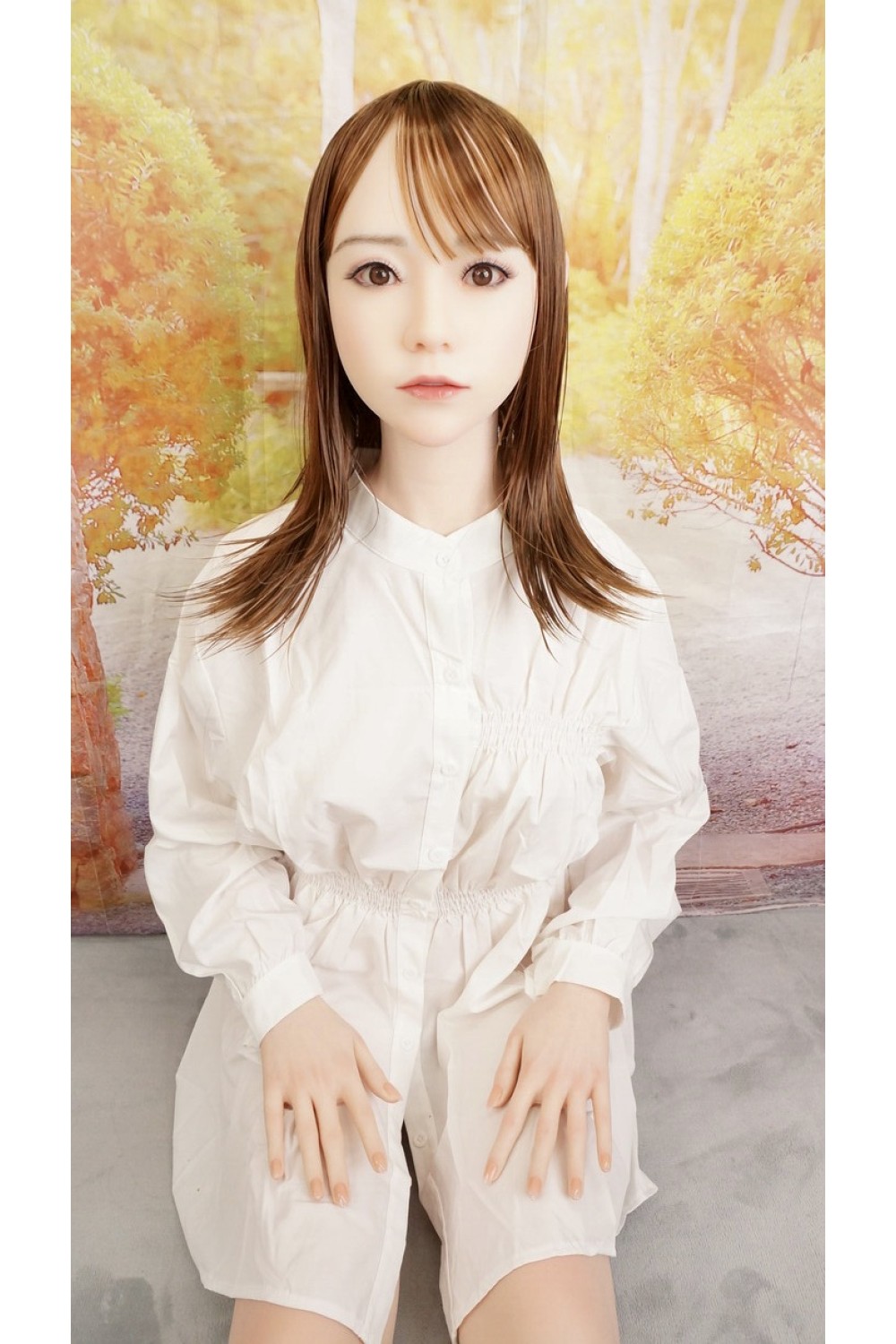【中古】【初心者応援パック 新古超美品】FANREAL #F8-Qian ROS（模擬口腔+オーラル機能＋顎関節ありの軟質ヘッド）OP 158cm Bカップ 全身リアルメイク ハードハンドOP お尻の柔らか仕上げOP 軽量化ボディ 【フルシリコン製】 【オプション多数】