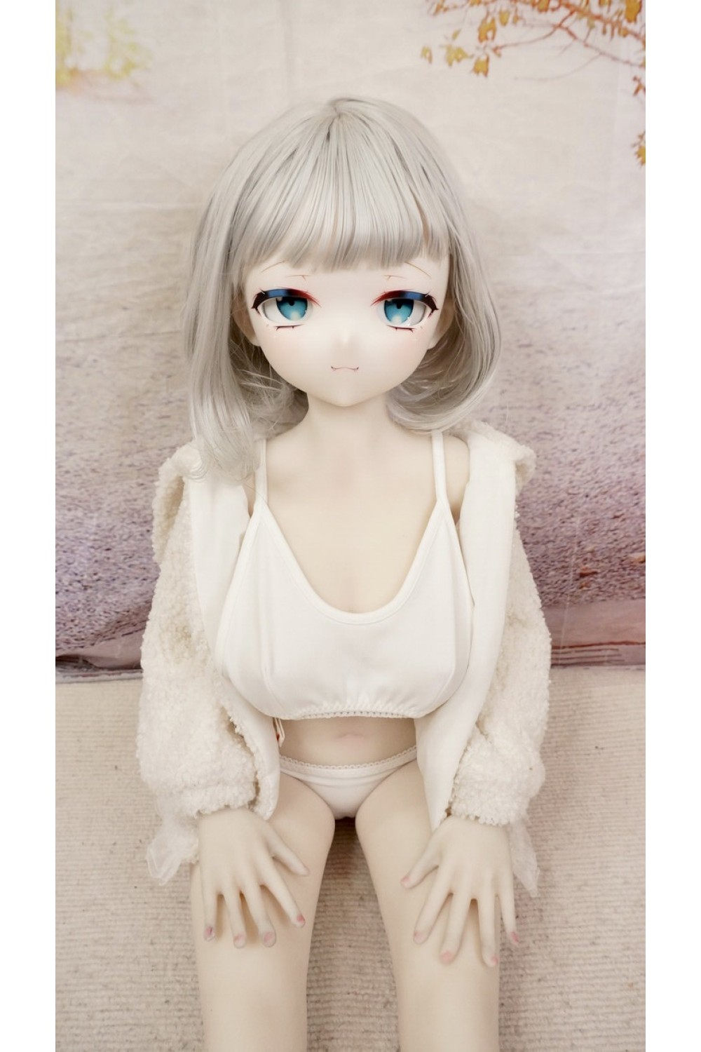 【中古】【初心者応援パック 中古超美品】MOZU DOLL #玲芽（suzume）ちゃんソフトビニール製ヘッド85cm 巨乳