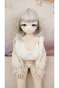 【中古】【初心者応援パック 中古超美品】MOZU DOLL #玲芽（suzume）ちゃんソフトビニール製ヘッド85cm 巨乳