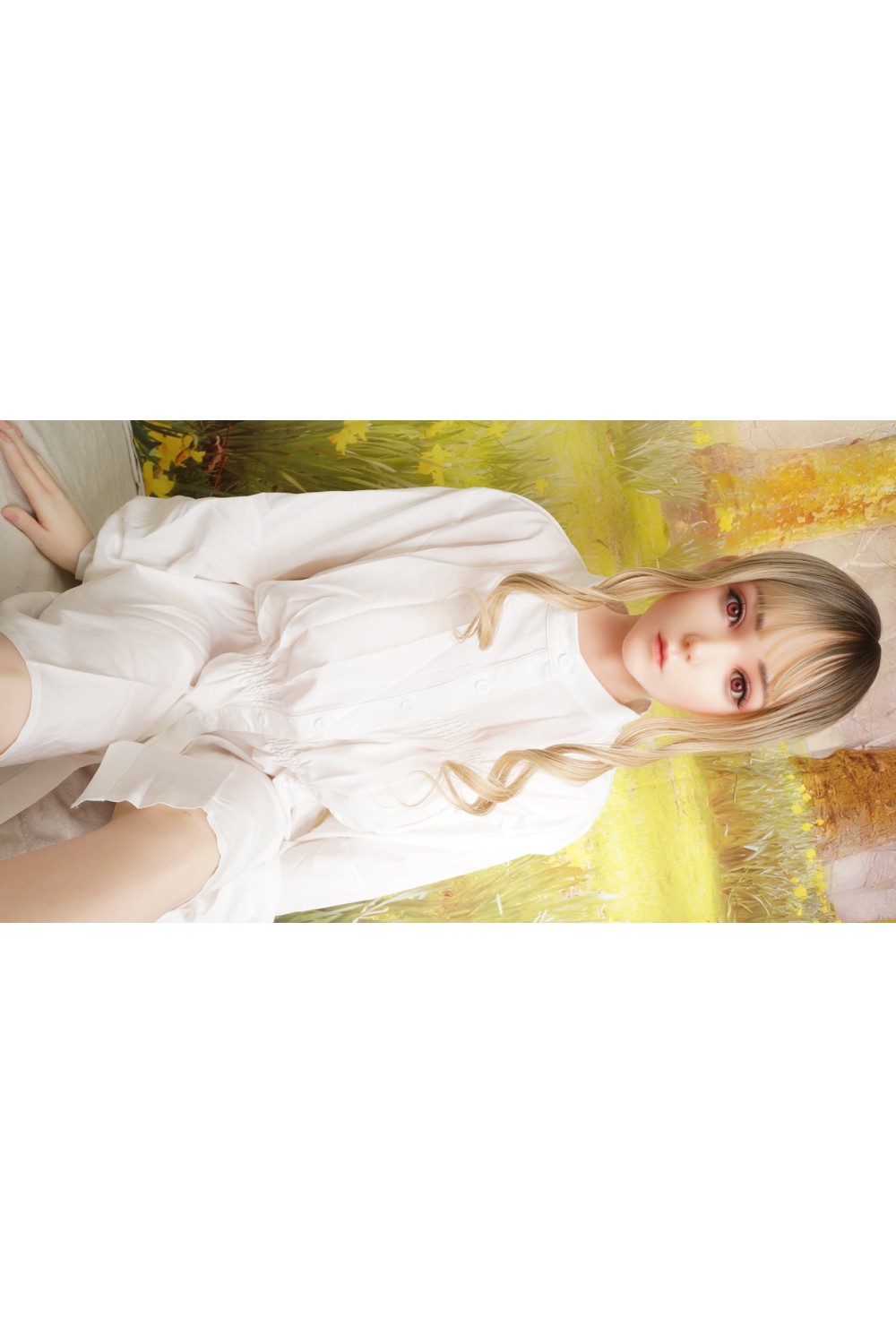【初心者応援パック 中古】RZR Doll #No.14 小十四 軟性シリコンヘッド160cm Eカップ (最新作) 衣装付属 ゼリー胸 各所柔らか仕上げ リアルメイク 下睫の植毛 指関節 ハードフィート 視点移動 新骨格 肌色 ナチュラル