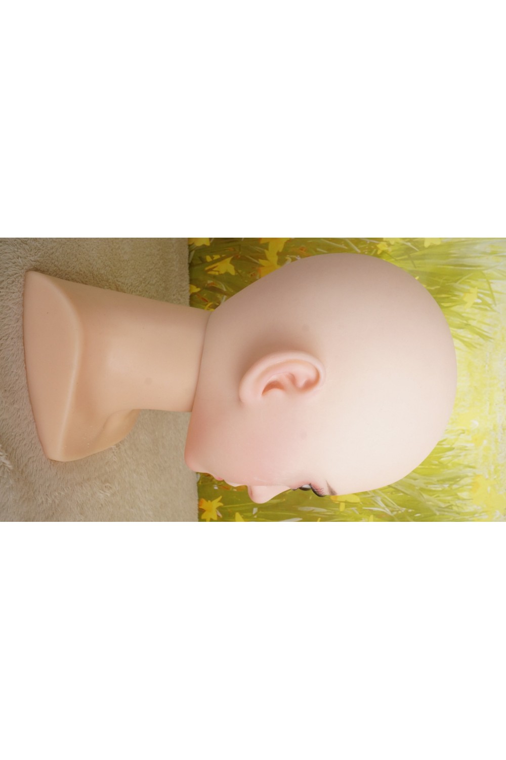 【O中古美品】蛍火日記 #莲（Lian）軟性シリコンヘッド（オーラル可能、描く眉毛と付け睫毛） 単品(160〜170cm推奨)
