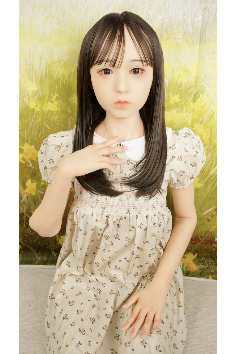 【中古】【O初心者応援パック 中古超美品ホール未使用品】My Loli Waifu #7 Yuna (結菜)硬めシリコンヘッド 職人メイクOP 148cm Bカップ ボディ超リアルメイク 吸允機能加工と音声機能ありOP【フルシリコン製】【オプション多数】