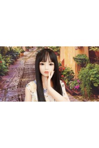 【初心者応援パック 中古】Bezlya Doll #鈴蘭 硬質シリコンヘッド 149cm Cカップ 衣装付属 高級職人メイクOP ボディ超リアルメイクOP 睫毛と眉毛の植毛 ゼリー胸 視点移動 EVO新骨格 肌色 ナチュラル