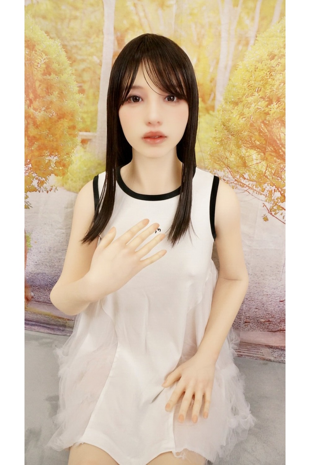 【中古】【O初心者応援パック 新古超美品ホール未使用品】オリエント工業 #りりヘッド 視点移動 157cm バスト小 アンジェ 指骨格OP 陰毛の植毛(少なめ)OP ボディ血管メイクOP 【フルシリコン製】【オプション多数】