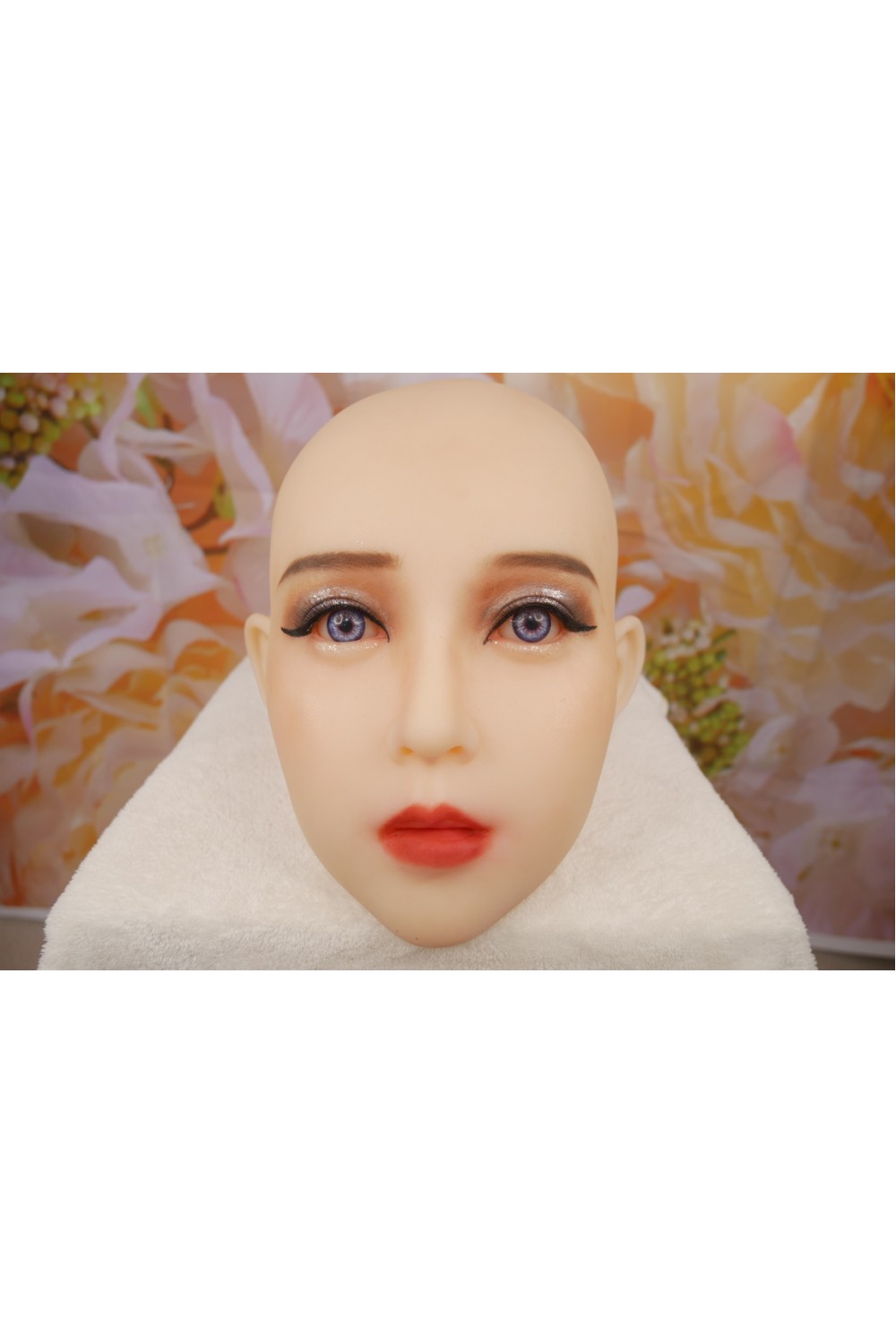【当店オリジナルメイク 美品】MZRDOLL #思思 ヘッド単品 視線移動 M16ジョイントボルト 肌色 ナチュラル