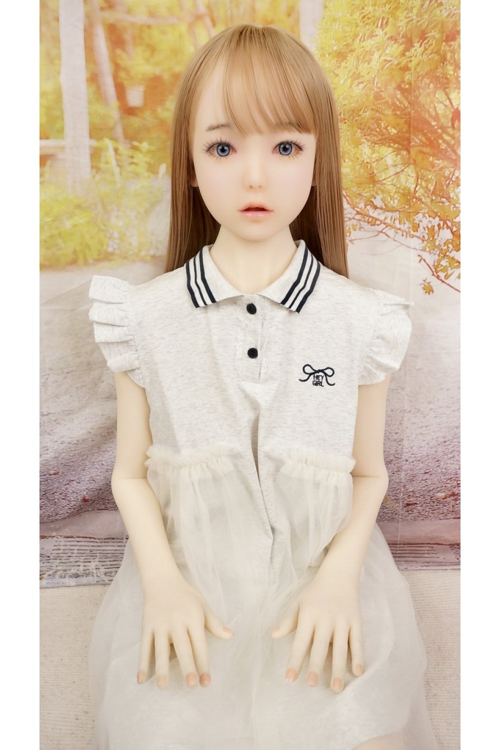 【中古】【初心者応援パック 中古超美品】EXDOLL（アルテトキオ） #Aoi（葵）シリコンヘッド +My Loli Waifu 138cm AAカップ 【フリー骨格】