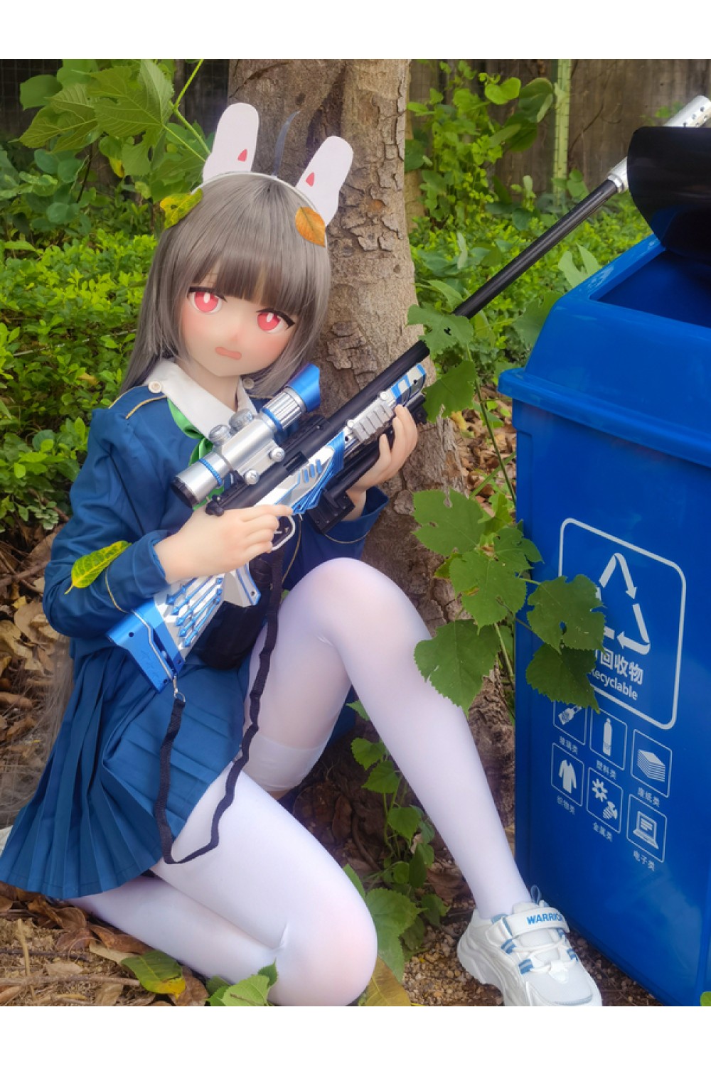 【新品】フルシリコン製選択可 Aotume Dollアニメドール 145cmB カップ #78ヘッド AOT 0037