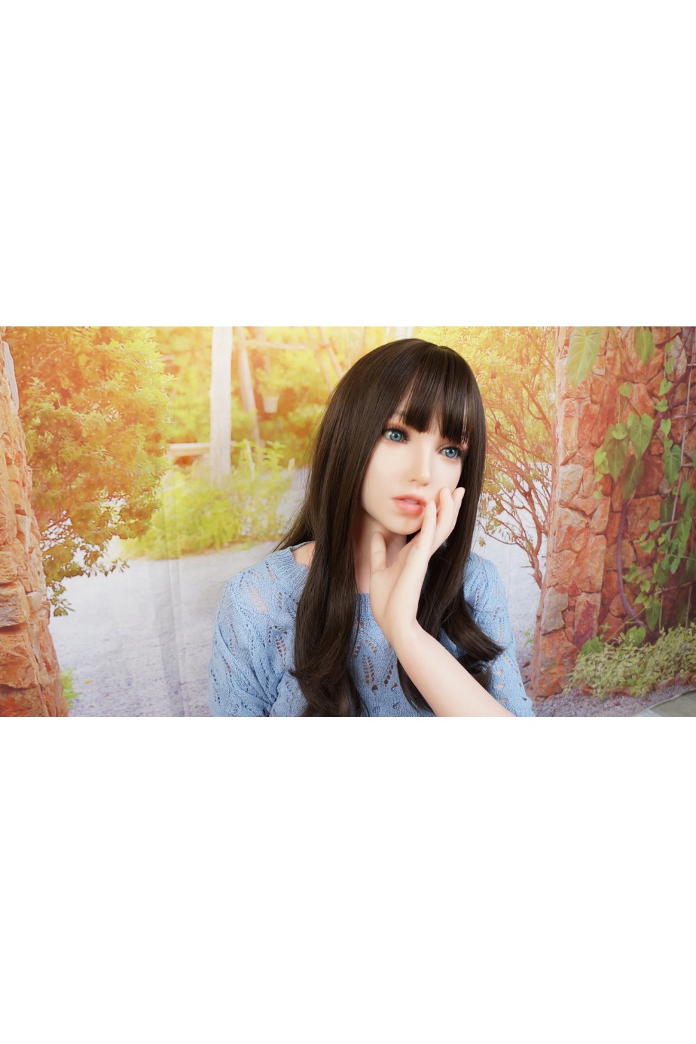 RZR Doll（人造人） 155cm Eカップ #No.9Ailinna ゼリー胸 植毛仕様 リアルメイク 指関節 自立加工 視線移動 肌色 ピンク