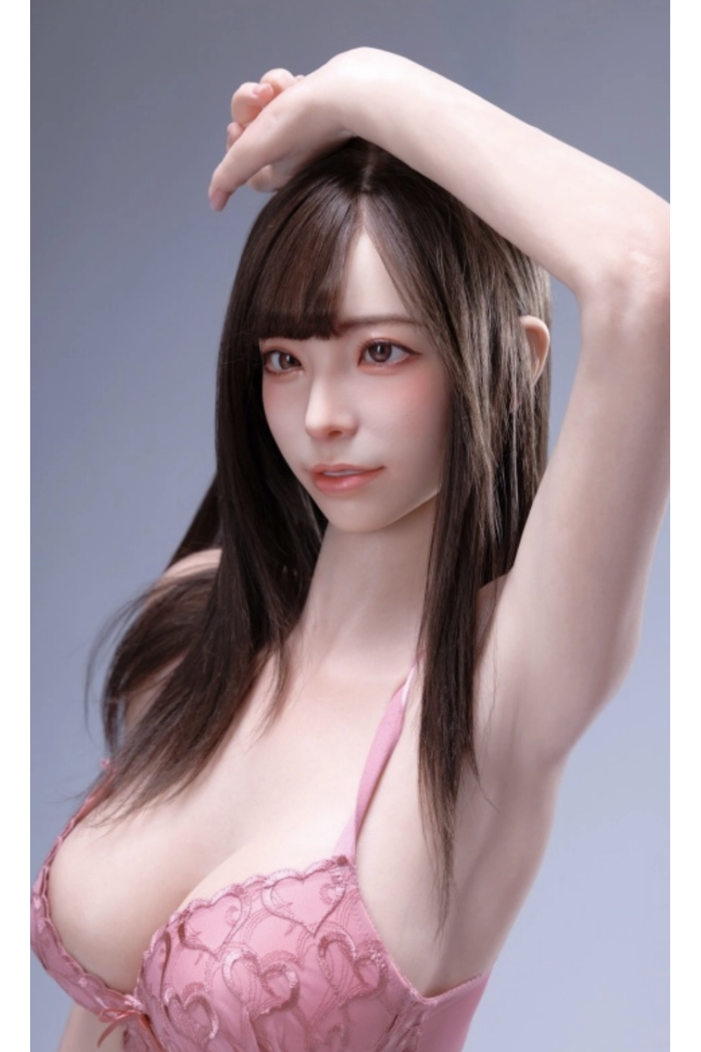 【O初心者応援パック 国内検品済 新品未使用即納品】 索姬Zucki（ズッキ）#上原亜衣シリコンヘッド 髪の毛の植毛155cm Eカップ 上原亜衣 AV連携·監修ラブドール リアル皮膚メイク付き 女優型取り1:1再現リアルラブドール 和装美人 各所柔らか仕上げ付き【軽量版】