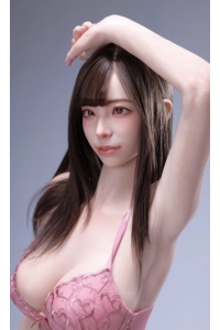 【O初心者応援パック 国内検品済 新品未使用即納品】 索姬Zucki（ズッキ）#上原亜衣シリコンヘッド 髪の毛の植毛155cm Eカップ 上原亜衣 AV連携·監修ラブドール リアル皮膚メイク付き 女優型取り1:1再現リアルラブドール 和装美人 各所柔らか仕上げ付き【軽量版】